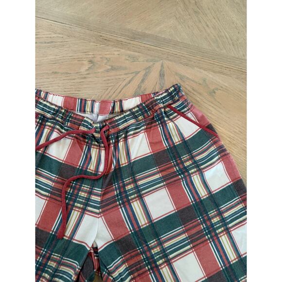 Summersalt festive plaid soft knit women’s pj set size large - Picture 8 of 9